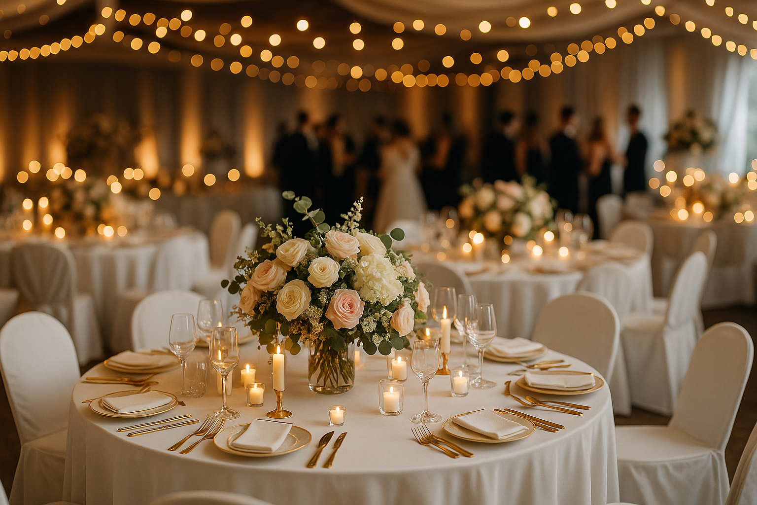 catering na wesele Poznań – stół z daniami głównymi chrzciny catering – serwetki i bufet w stylu rustykalnym komunia catering Poznań – dania na ciepło z dekoracją